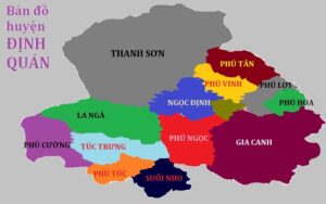 Thuê thám tử huyện Định Quán tỉnh Đồng Nai uy tín #1 Bản đồ hành chính huyện Định Quán tỉnh Đồng Nai